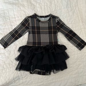 Posh Peanut adorable bodysuit with tulle skirt!